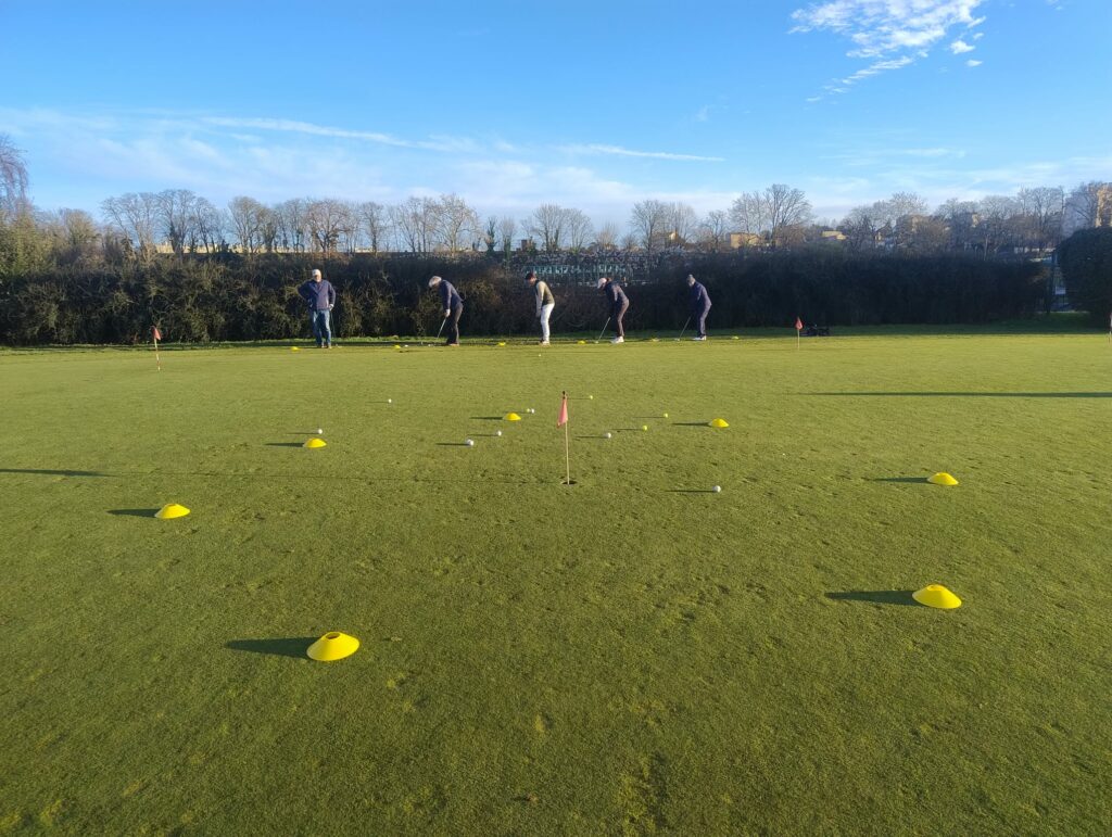 approche golf initiation